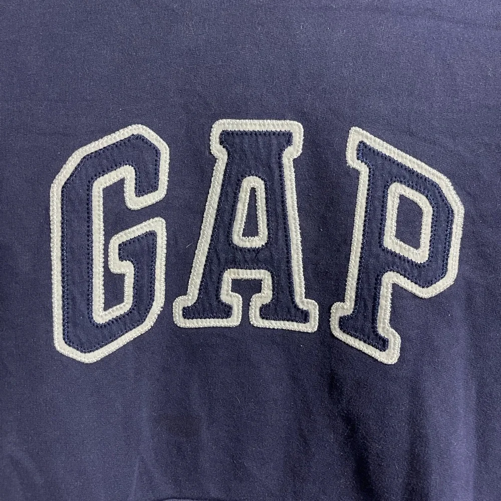 Gap Navy Blue Hoodie W/Kangaroo Pockets. Size M
Armpit to Armpit 20 - Picture 3 of 4